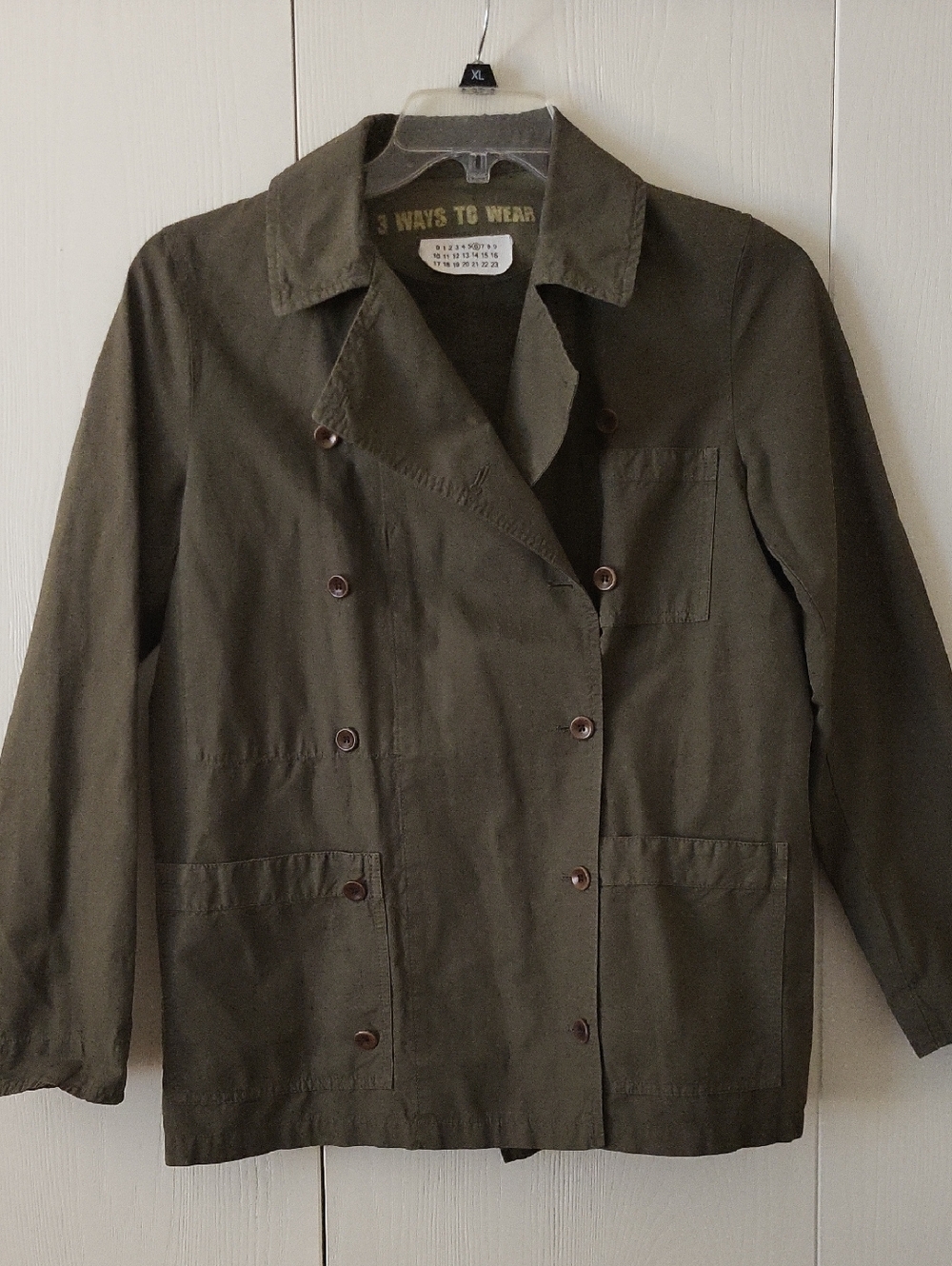 3 Ways To Wear Olive Utility Jacket - Women’s Double-Breasted Field Coat